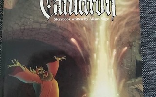 The Black Cauldron Hiidenpata nidottu kuvakirja Disney