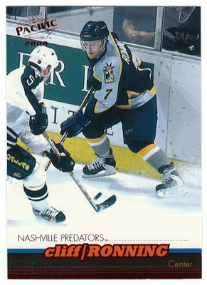 99-00 Pacific Red #231 Cliff Ronning