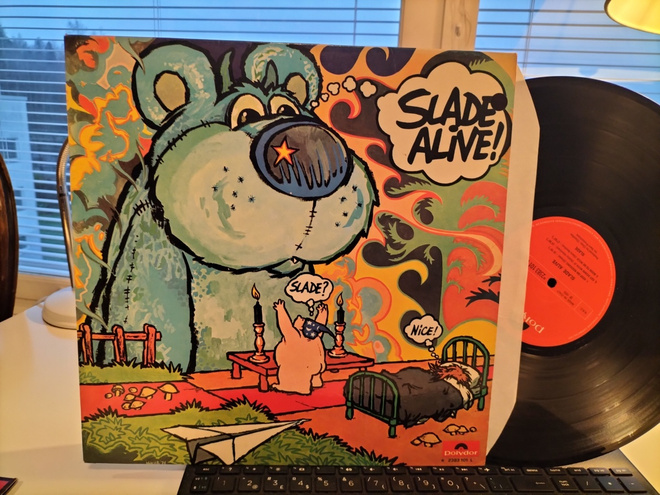 SLADE, Slade Alive, LP ITA -72  HIENO KUNTO !!