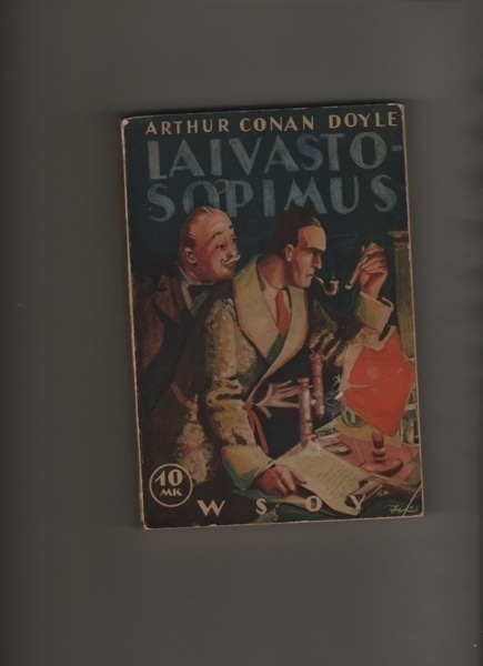 Doyle, Arthur Conan: Laivastosopimus, WSOY 1936, nid., K3