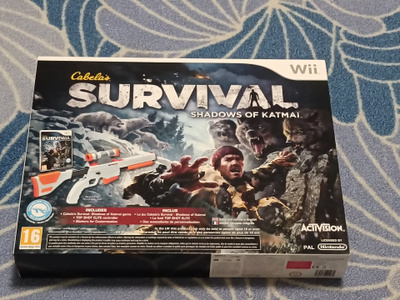 Cabela's Survival Shadows Of Katmai Nintendo Wii Uusi