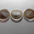 Suomi 5 euro 2003 unc jääkiekon MM-kisat yht. 3 kpl - pikkukuva 1
