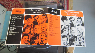 Various LP Triola 1970 Tähtisolistit Laulavat