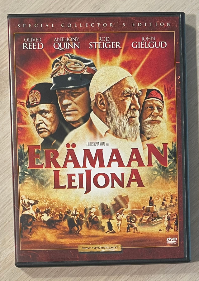 Erämaan leijona (1980) Anthony Quinn, Oliver Reed