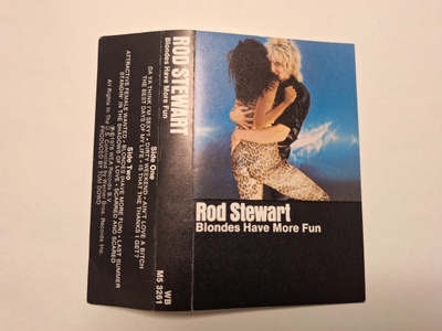 ROD STEWART - Kansipaperi c-kasettiin
