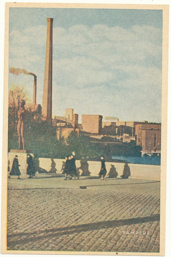 TAMPERE - vanha kortti