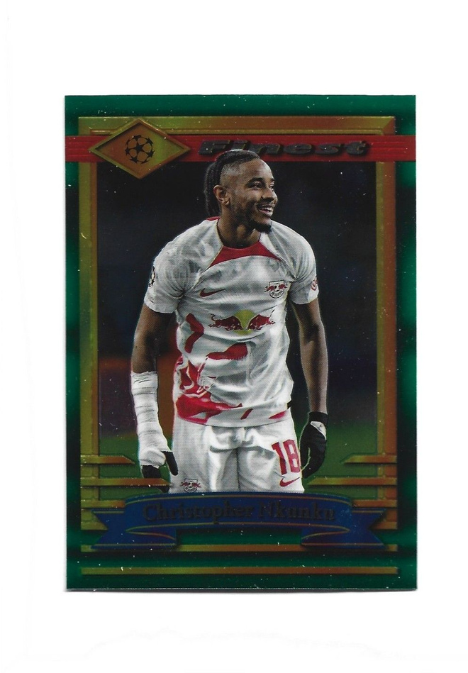 CHRISTOPHER NKUNKU - LEIPZIG - 2022 TOPPS FINEST # 57 FUTIS