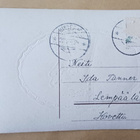 Soikiokortti, lapset laskevat kelkalla mäkeä, p. 1929 - pikkukuva 2