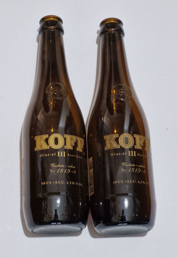 Koff 180 v olutpullot
