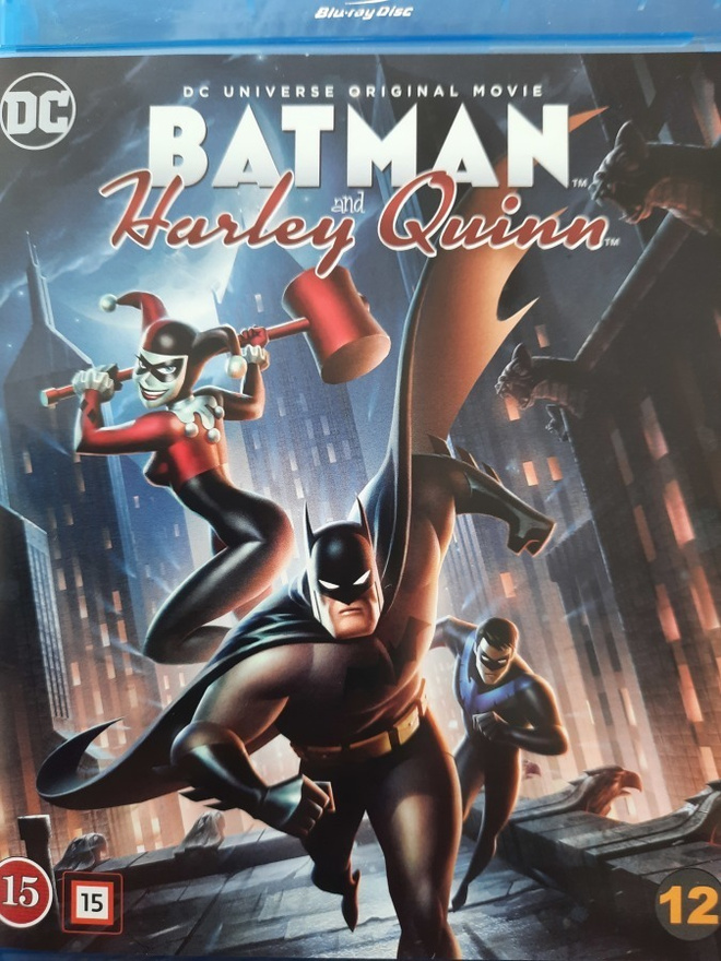 BATMAN AND HARLEY QUINN  BLU-RAY