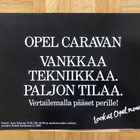 Esite Opel Kadett Caravan & Opel Omega Caravan, 1990 - pikkukuva 1