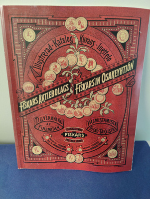 Fiskarsin Kuvaus-luettelon näköispainos v. 1897 kirjasesta