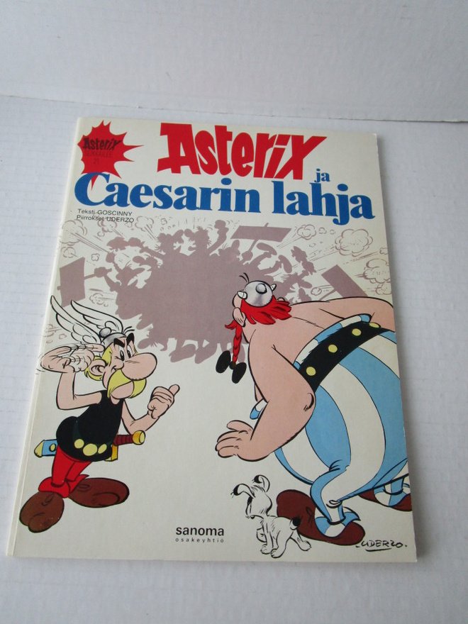 Asterix ja Caesarin lahja 1. painos (1976)