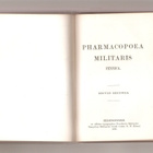 Pharmacopoea Fennica. Pharmacopoea militaris Fennica, 1885 - pikkukuva 3