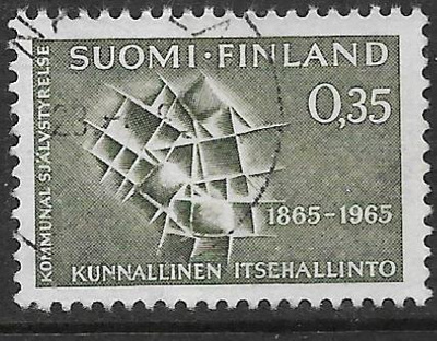 Kunnallinen itsehallinto 100v 1965 (LAPE 594) O