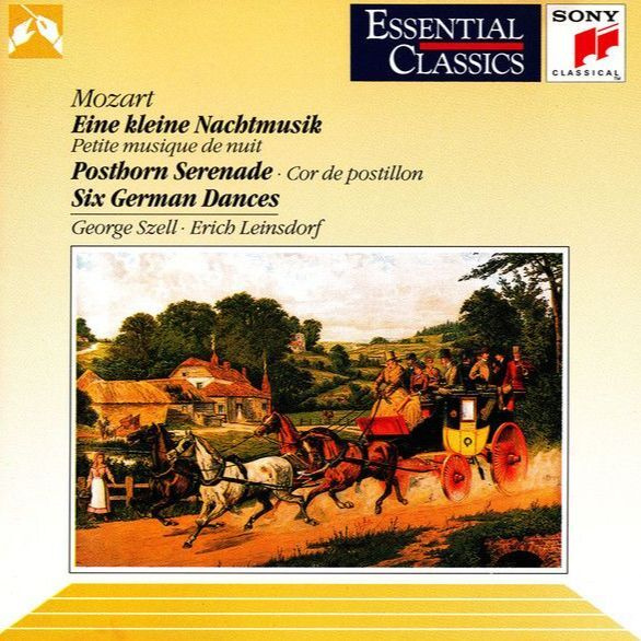 Mozart : Eine kleine Nachtmusik, Posthorn serenade... Szell