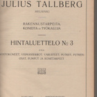 Julius Tallberg,Rakennustarpeita,koneita ja työkaluja,osa4/4 - pikkukuva 2