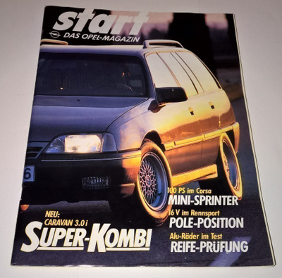 START DAS  OPEL MAGAZIN    2/88