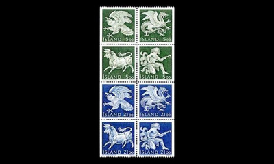Islanti 714-21hb ** Maahisia vihkolehti (1990)