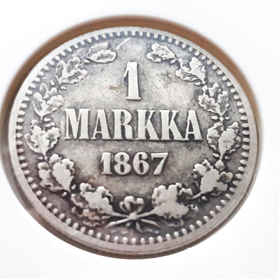 1 markka 1867