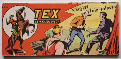 TEX seikkailu No 21 1956 (4. vsk)