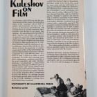 L. V. Kuleshov : Kuleshov on film : writings by Lev Kuleshov - pikkukuva 2