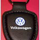 Pieni nahkainen Volkswagen avaimenperä - pikkukuva 1