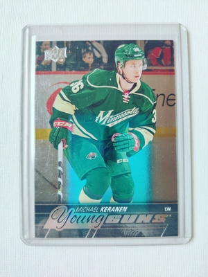 15-16 UD Young Guns Silver Foil - Michael Keränen