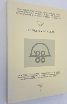 Acta No. 13 Helsinki 31.V.- 6.VI.1988 2