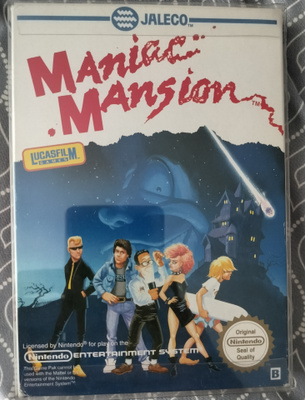 NES Maniac Mansion (CIB) MINT!