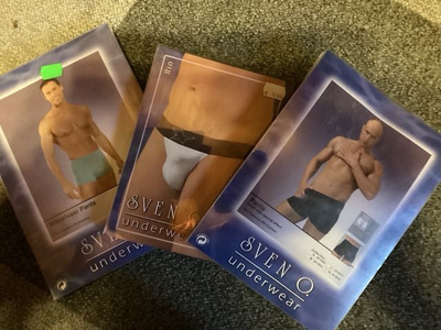 Sven O. Underwear Miesten Alushousut XL 3kpl Setti UUDET