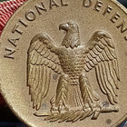 USA National Defens mitali Halkaisija - 30 mm. - pikkukuva 2