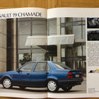 Esite Renault mallisto 1991 1992 Clio 19 21 - pikkukuva 4