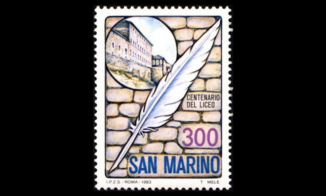 San Marino 1277 ** Lukio 100v (1983)