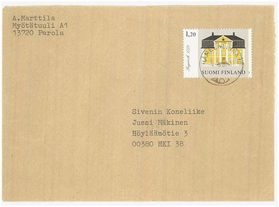 1982 Fagervik-kartano loistoleimaisella kuorella H:linna-82