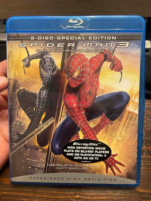 Spider Man 3 - Hämähäkkimies 3 (suomibluray, 2007)