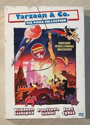 Tarzoon & Co. - Picha-kokoelma (3DVD) K-18 animaatio (UUSI)