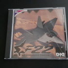 PC CD: F22 Air Dominance Fighter peli *Jewel case* (1997) - pikkukuva 1