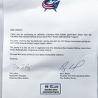 Markus Hännikäinen Columbus Blue Jackets Game Worn-pelipaita - pikkukuva 3