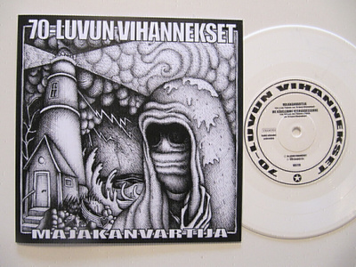 70-luvun Vihannekset Majakanvartija 7" sinkku Valkoinen Uusi