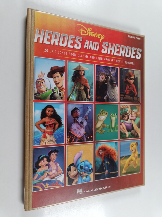 Hal Leonard Corp. : Disney Heroes and Sheroes: 20 Epic So...