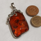 ISO Meripihka riipus Baltic Amber itämeren Meripihka - pikkukuva 3