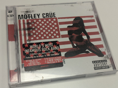 Mötley Crue - Red, White & Crüe (2CD) EX+!! "Best Of"
