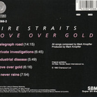 ** DIRE STRAITS : Love Over Gold ** remastered 1996 CD - pikkukuva 2
