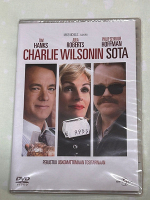 CHARLIE WILSONIN SOTA DVD *UUSI & MUOVEISSA*
