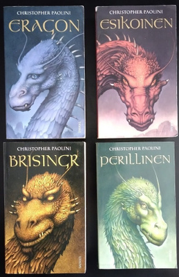 Christopher Paolini: Perillinen - kirjat 1-4/4 (niteitä)