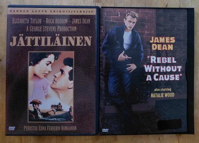 Jättiläinen + Rebel Without a Cause (James Dean)