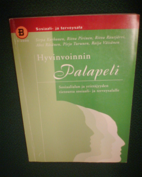 Sirpa Korhonen ym.: HYVINVOINNIN PALAPELI ( 2000 ) Sis.pk:t