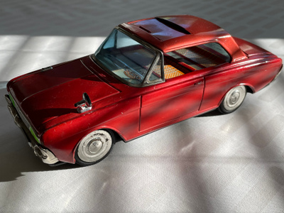 Ford Taunus 20M TS Coupe -peltilelu (Ichiko, Made in Japan)