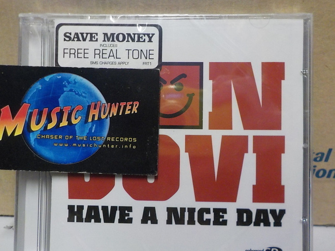 BON JOVI - HAVE A NICE DAY UUSI CDS VIELÄ MUOVEISSA (+)